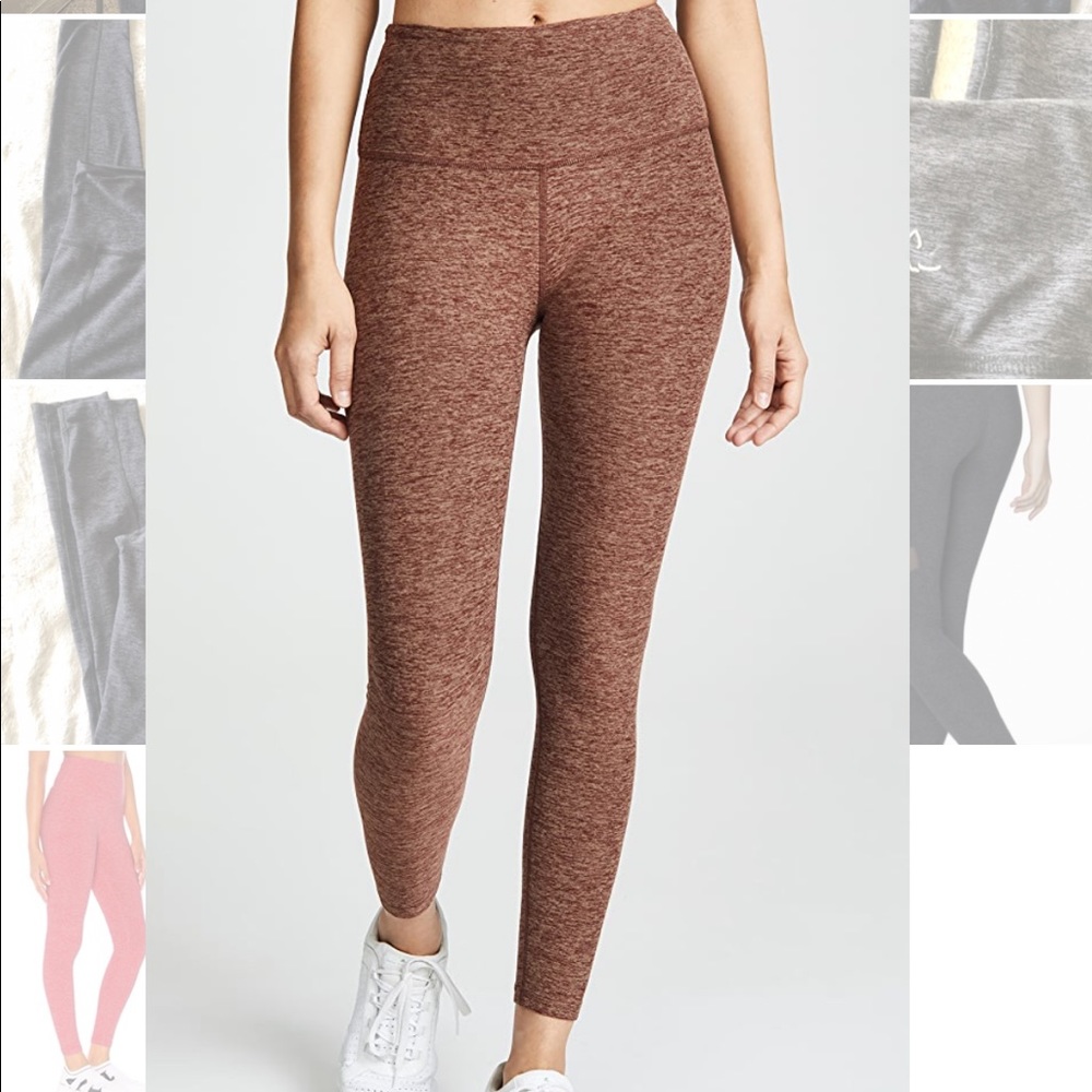 Beyond yoga leggings full length rust